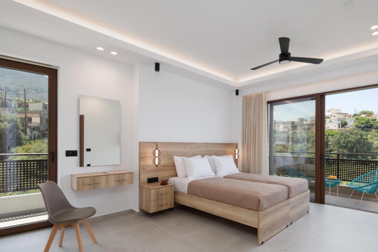 O-Cyanea Villa With Heated Pool Kournas Exterior photo