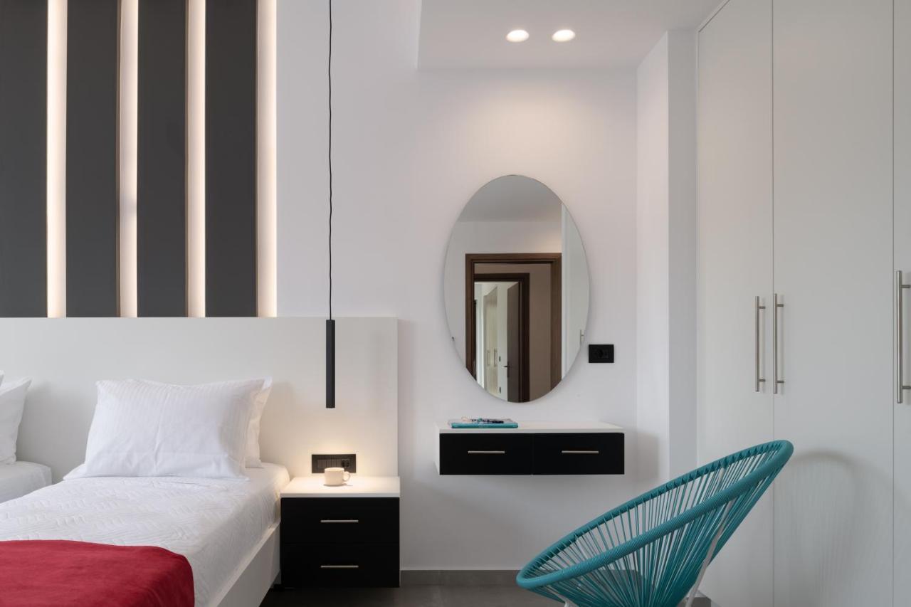 O-Cyanea Villa With Heated Pool Kournas Exterior photo