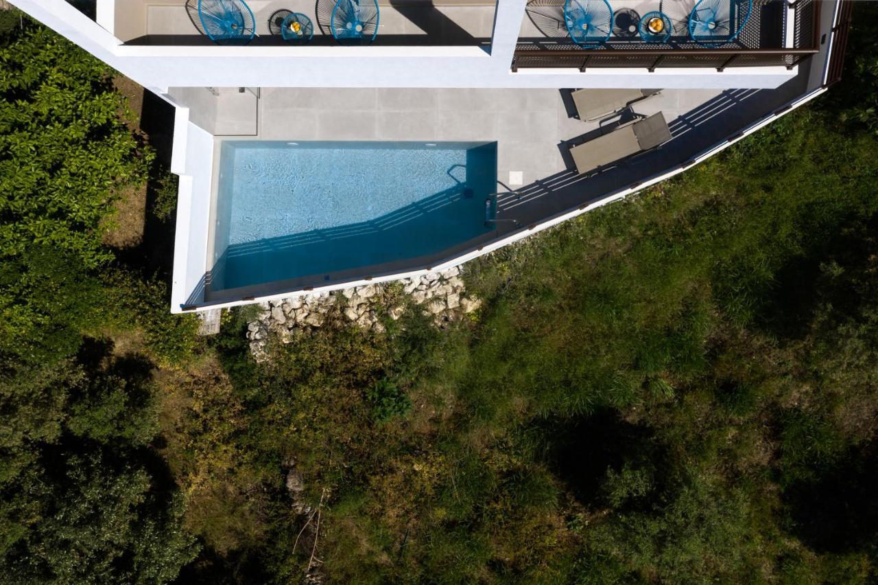 O-Cyanea Villa With Heated Pool Kournas Exterior photo